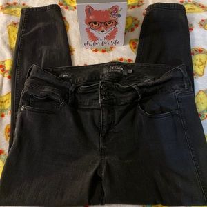 Torrid Skinny Jeans Bundle - Black and Blue